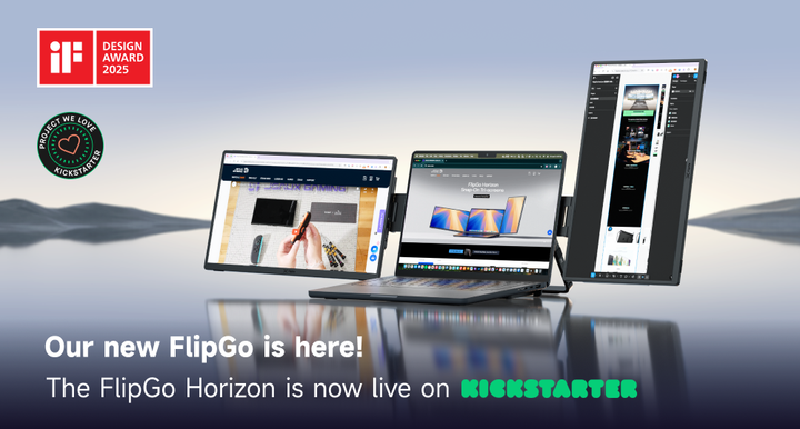 Our new FlipGo is here! The FlipGo Horizon is now live on Kickstarter!