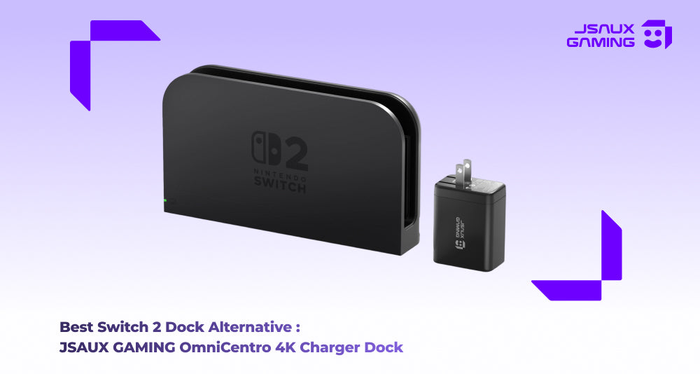 Best Switch 2 Dock Alternative | JSAUX OmniCentro 4K Charger Dock