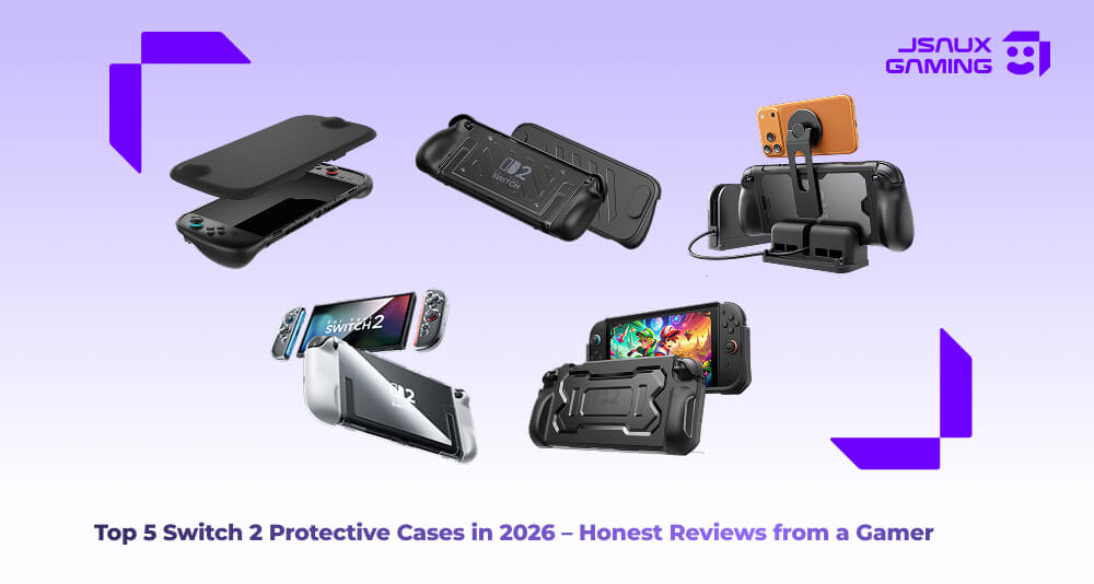 Best Switch 2 Cases in 2026 – Top 5 Compared (Split EveryDay Case