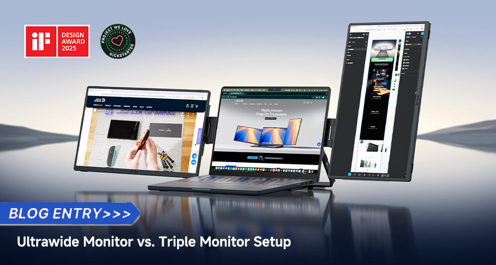 Ultrawide Monitor vs. Triple Monitor Setup: when bigger isn’t always better