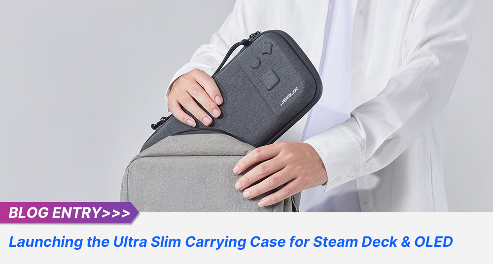 Launching the New JSAUX Ultra Slim Carrying Case for Steam Deck & OLED
