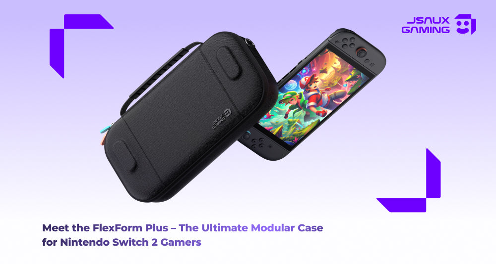 Meet the FlexForm Plus – The Ultimate Modular Case for Nintendo Switch 2 Gamers