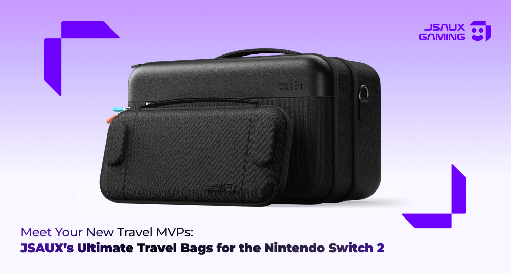 Meet Your New Travel MVPs: JSAUX’s Ultimate Travel Bags for the Nintendo Switch 2
