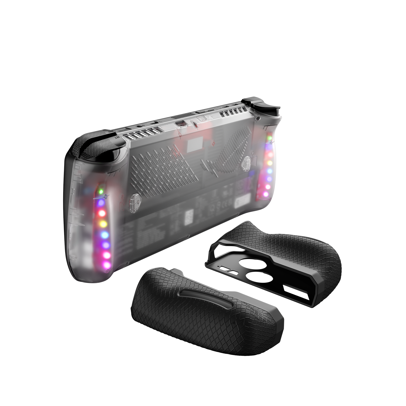 ROG Ally(横縞) Your Asus ROG Ally could be transparent with Jsaux's RGB