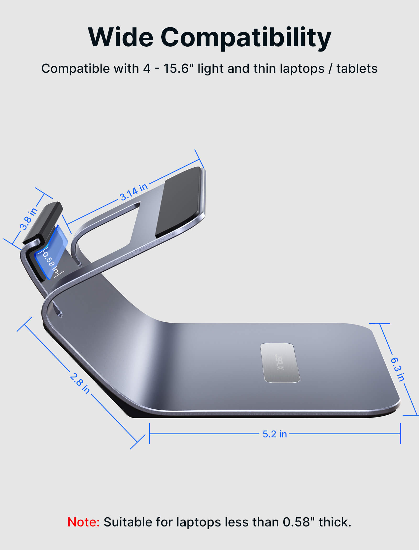 Curve Laptop Stand Success