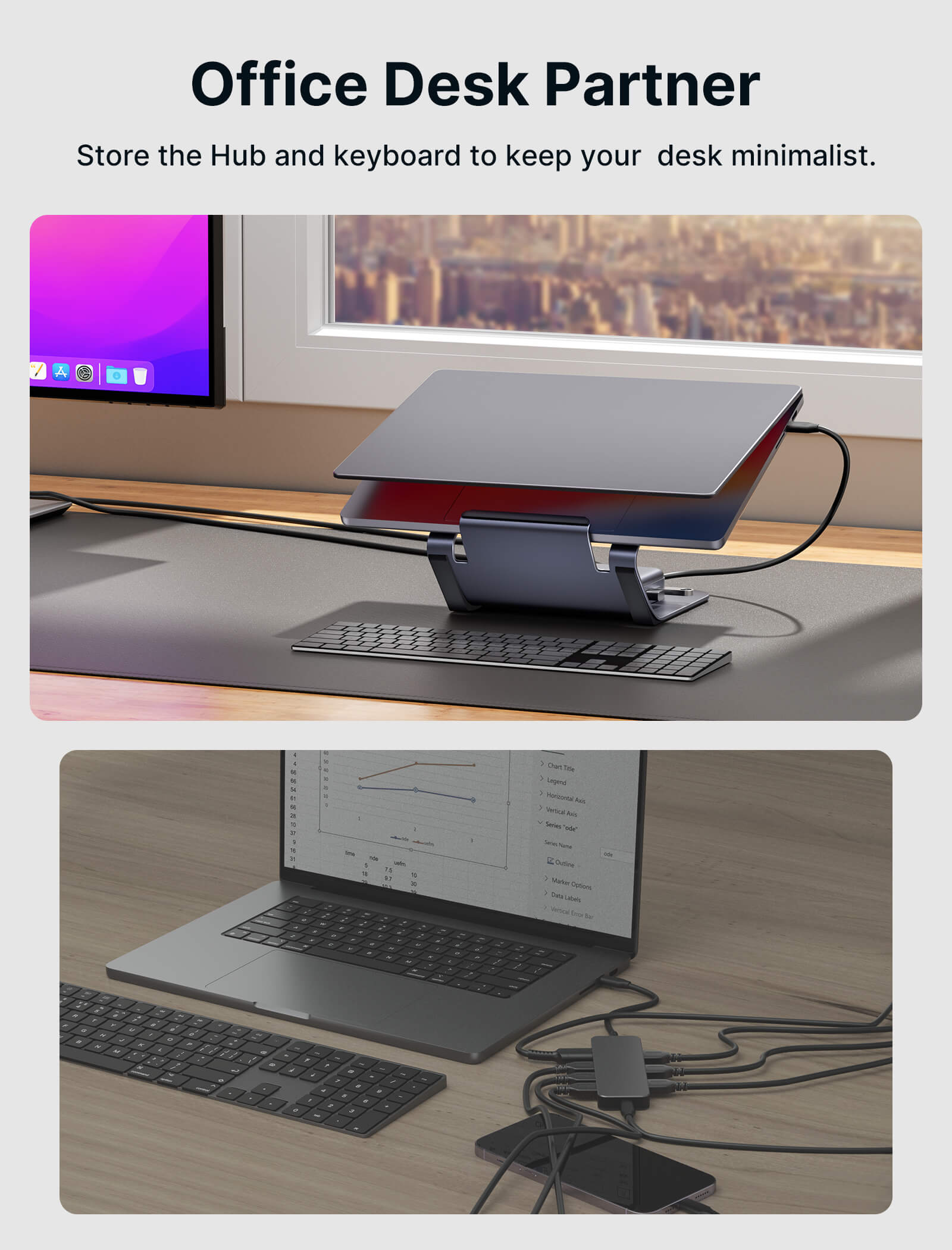 Curve Laptop Stand Success