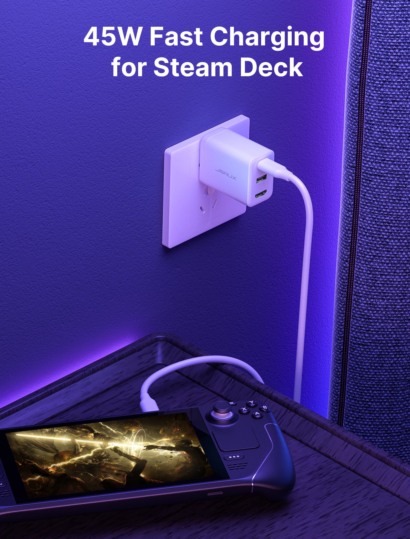 3-in-1 45W Charger Dock