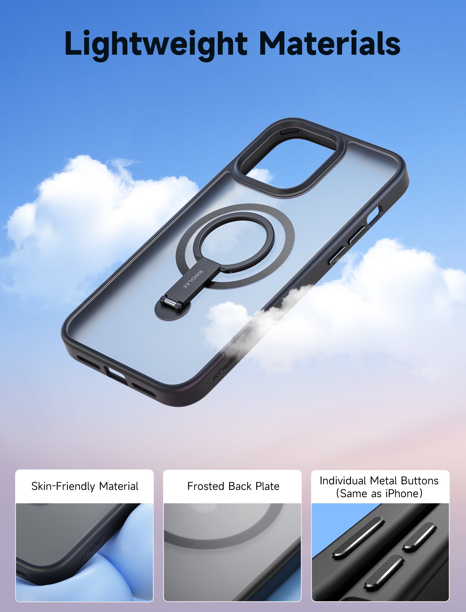 RingLax iPhone 15 系列保护壳