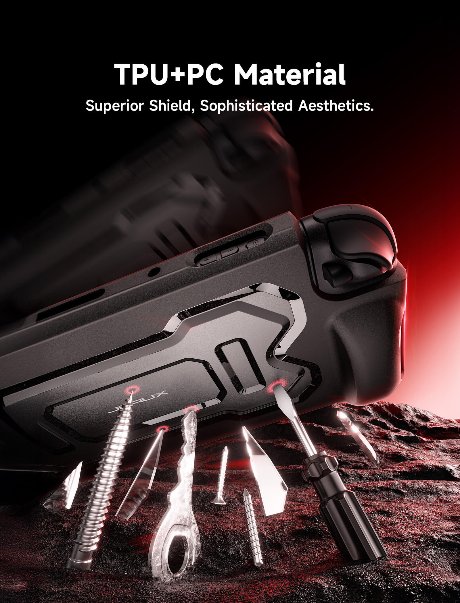 Ergonomic Battle Armor Protective Case for Switch 2