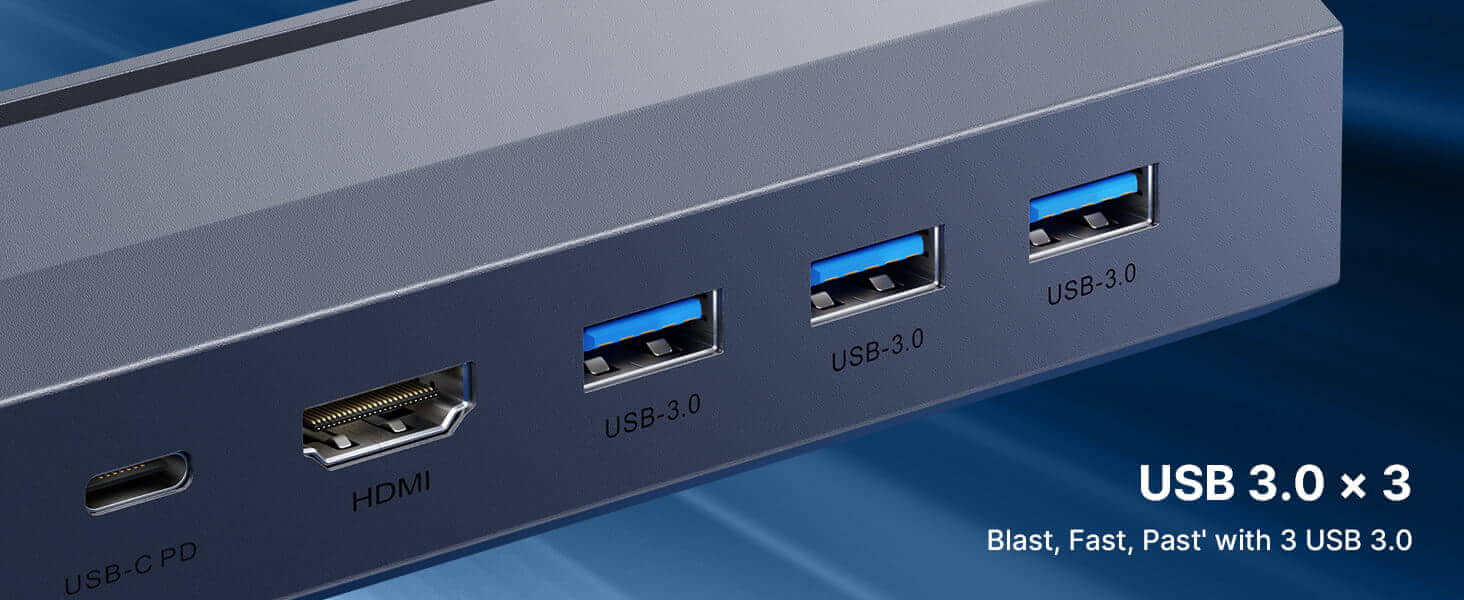 6-in-1 Docking Station