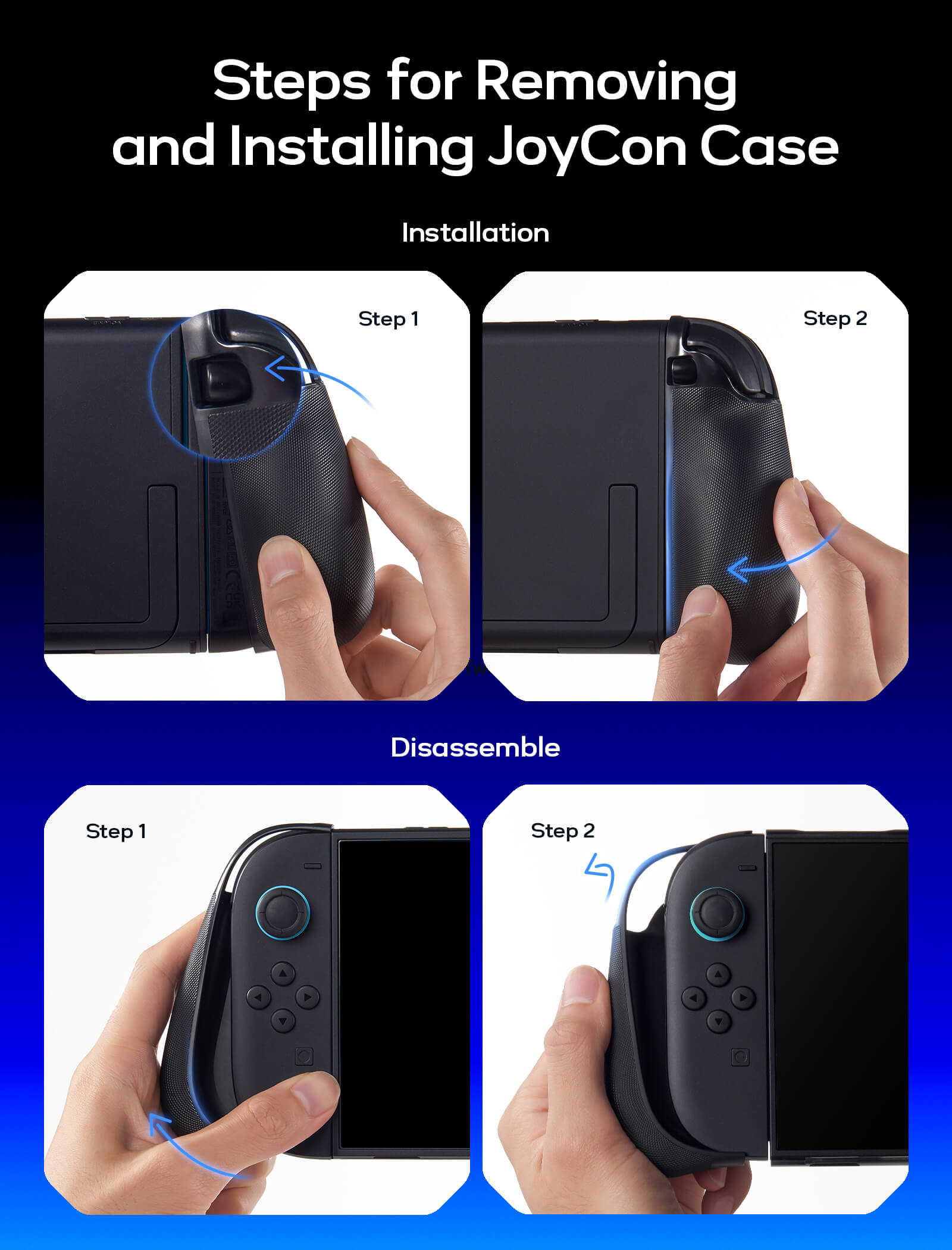 Split Protective Case for Switch 2