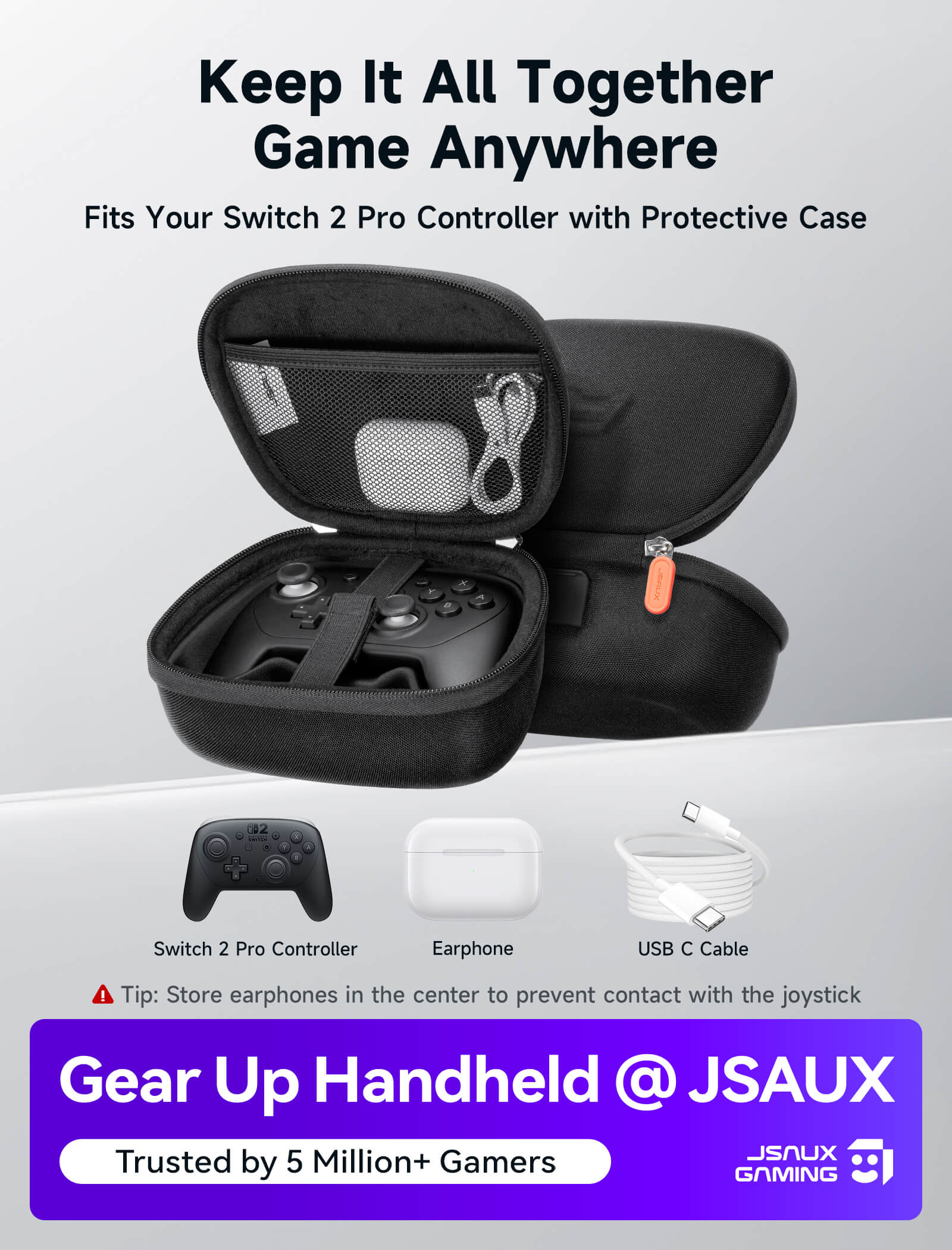 Pro Controller Carrying Case for Switch 2