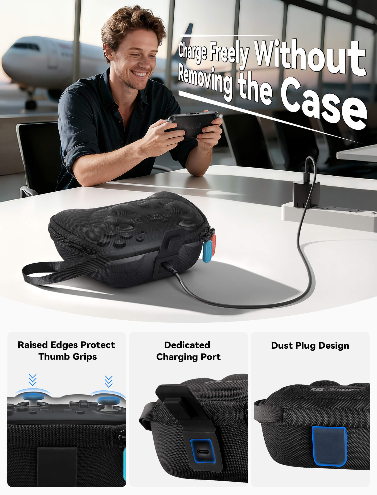 ProFit Controller Case for Switch Pro & Switch 2 Pro Controller