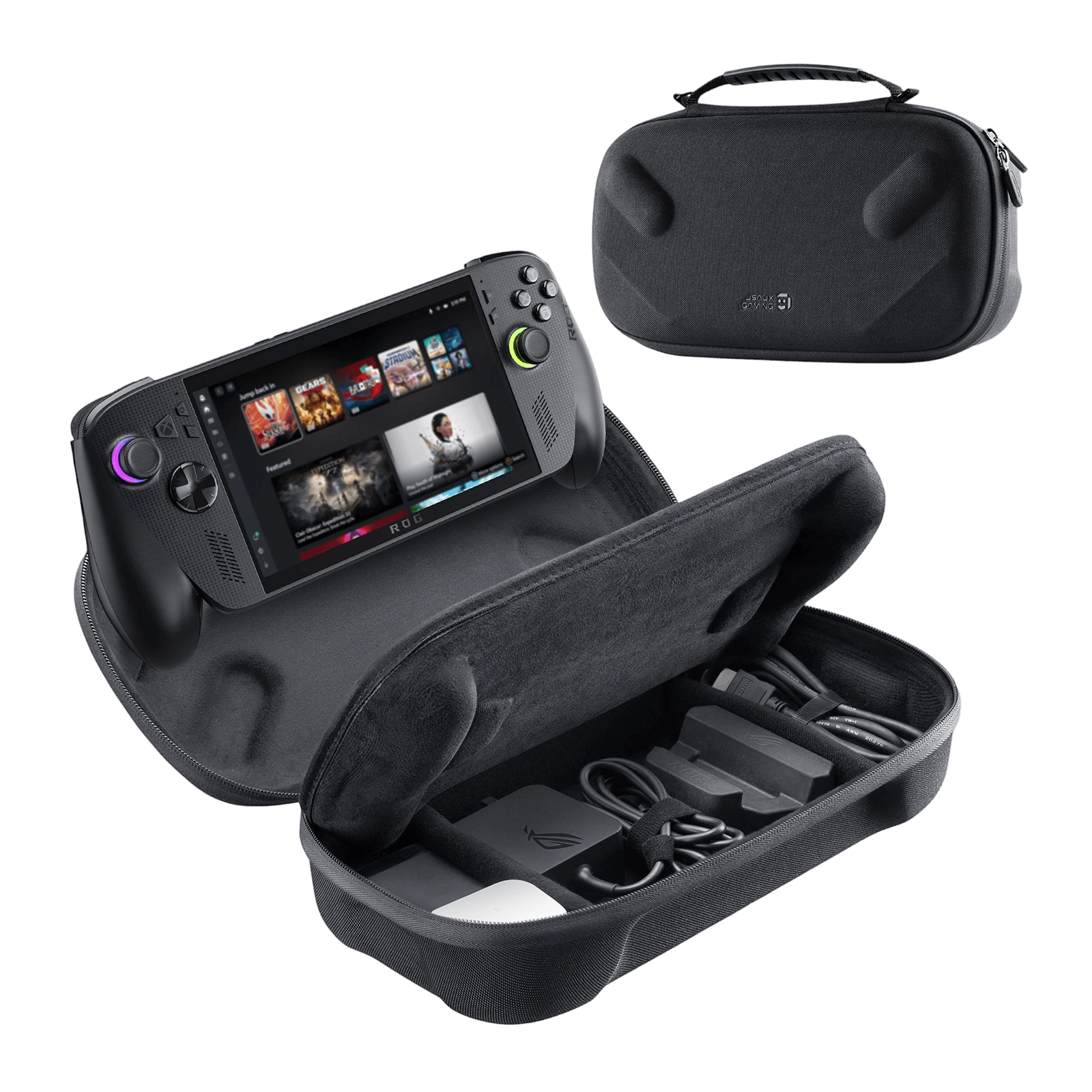 ROG Xbox Ally X & ROG Xbox Ally用2段式トラベルケース ROG Xbox Ally X & ROG Xbox Ally用2段式トラベルケース