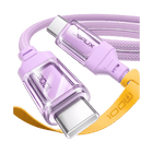 Transparent 100W USB-C to USB-C Charging Cable