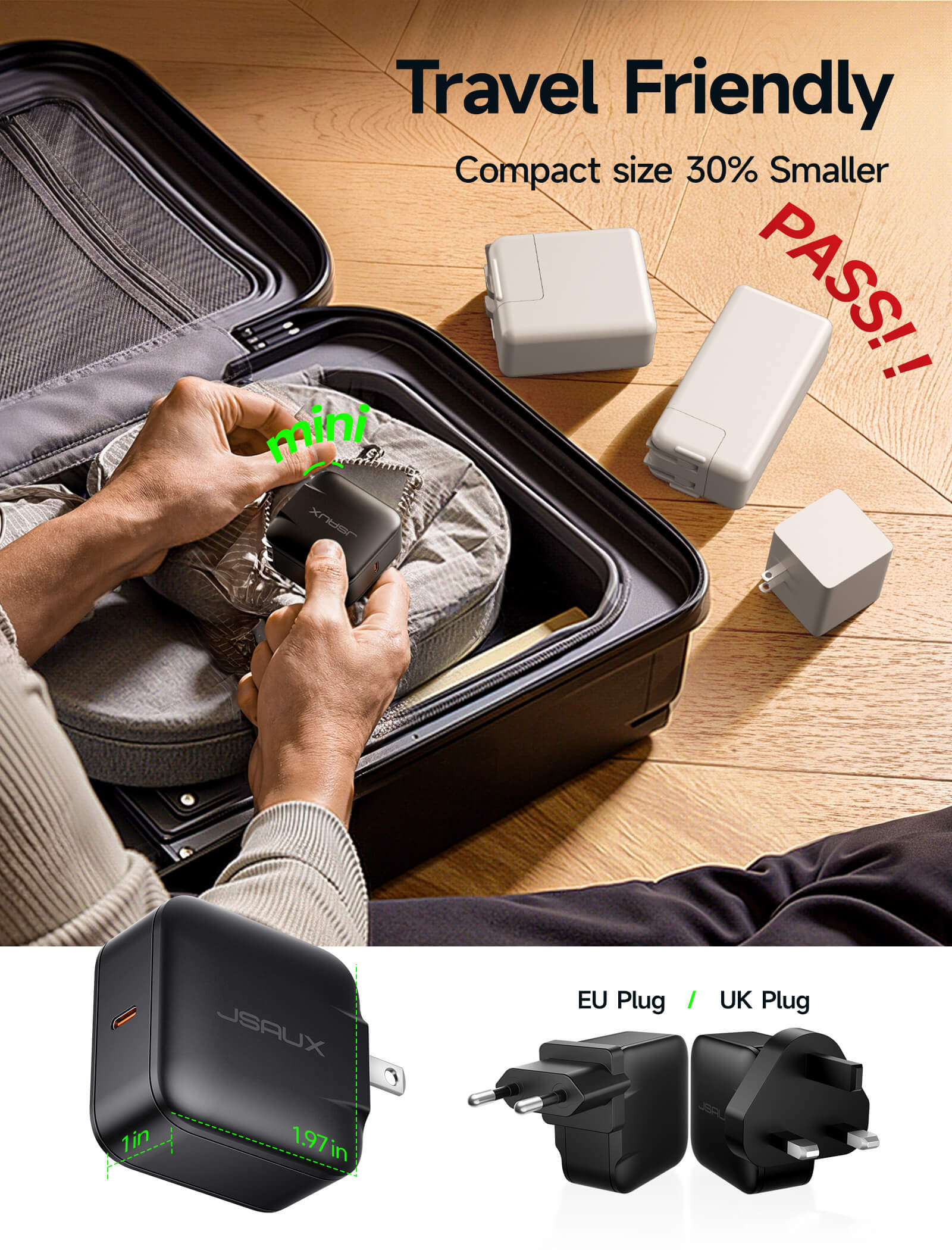 #Style_65w usb-c charger for flipgo lite 15.6"