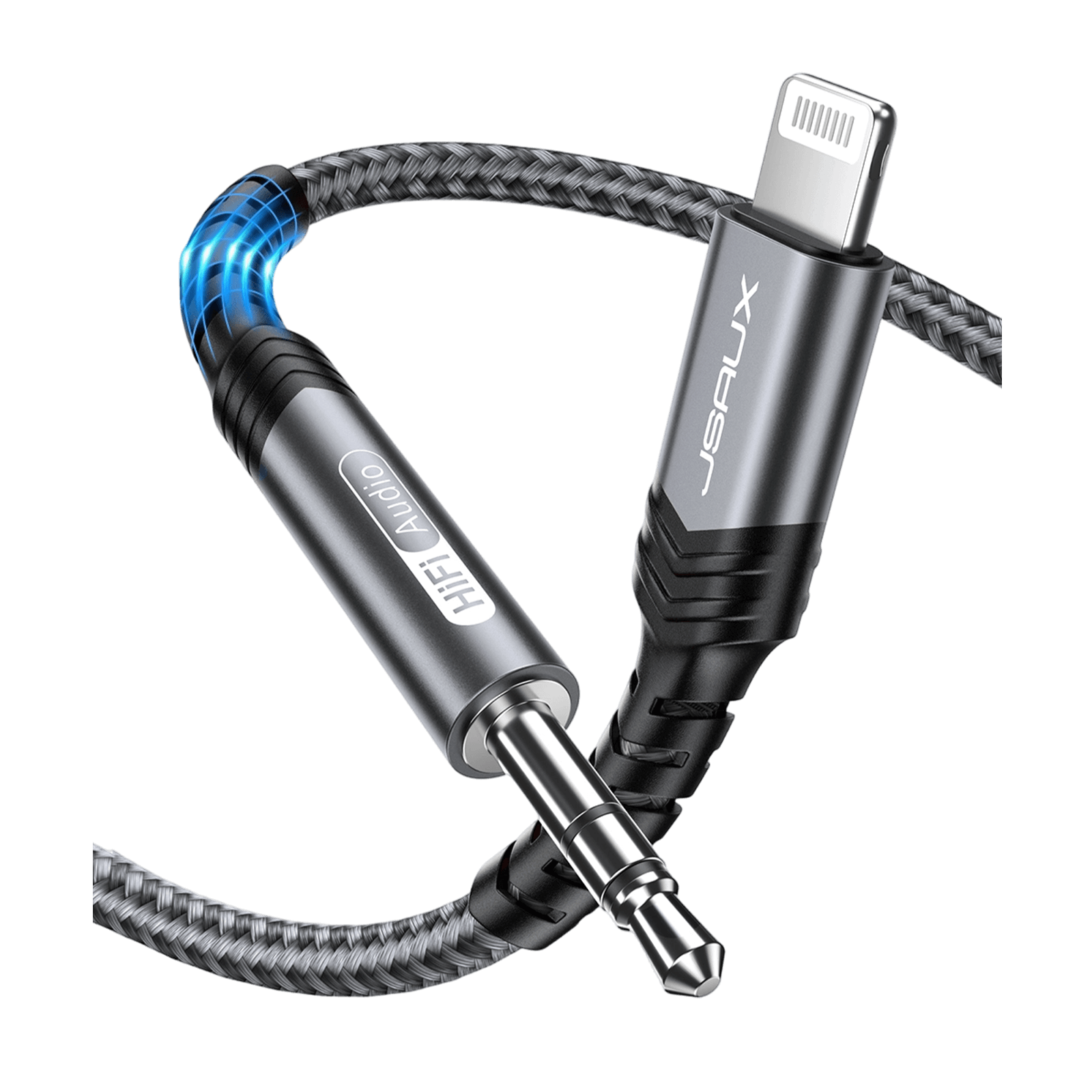 Lightning to 3.5mm Aux Audio Adapter (MFi Certified)