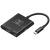 JSAUX USB 3.0 HDMI capture card with multiple input and output ports for gaming and streaming setups