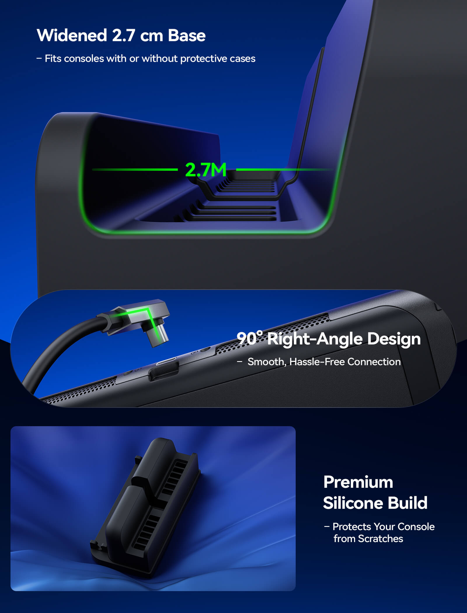 Switch 2用ドックアダプタースタンド