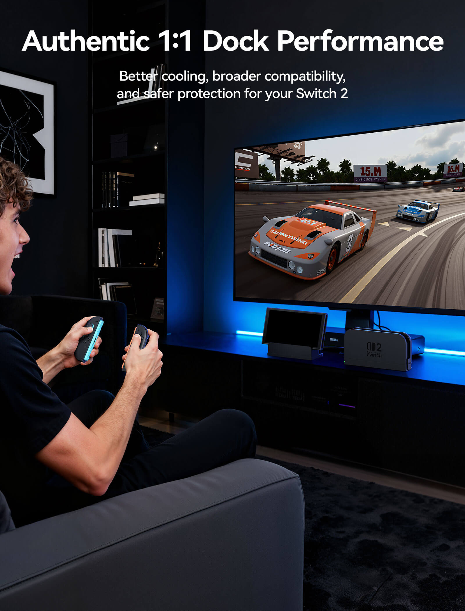 Switch 2用ドックアダプタースタンド