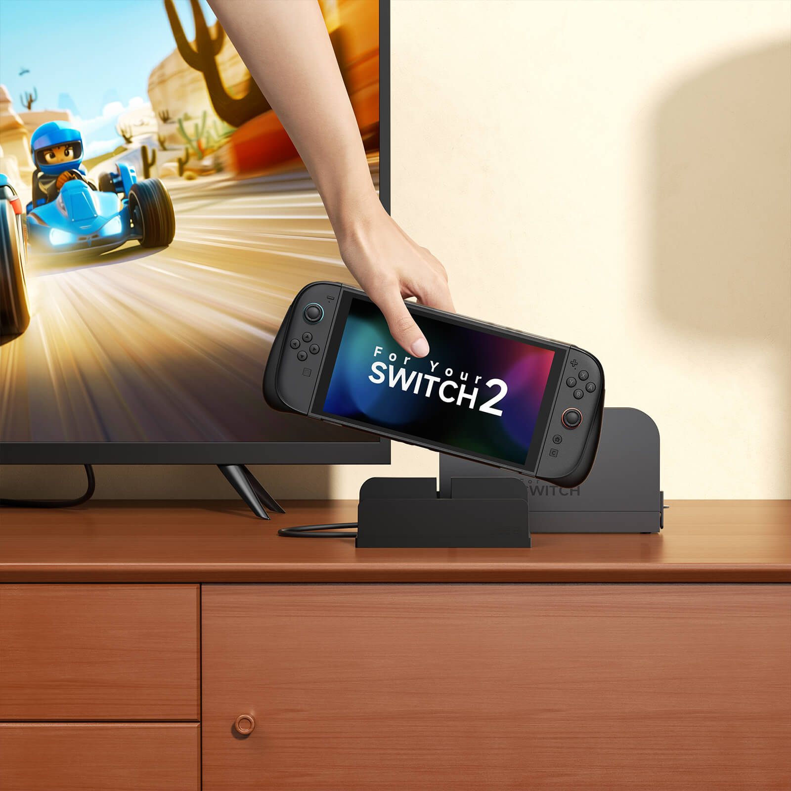 Switch 2用ドックアダプタースタンド