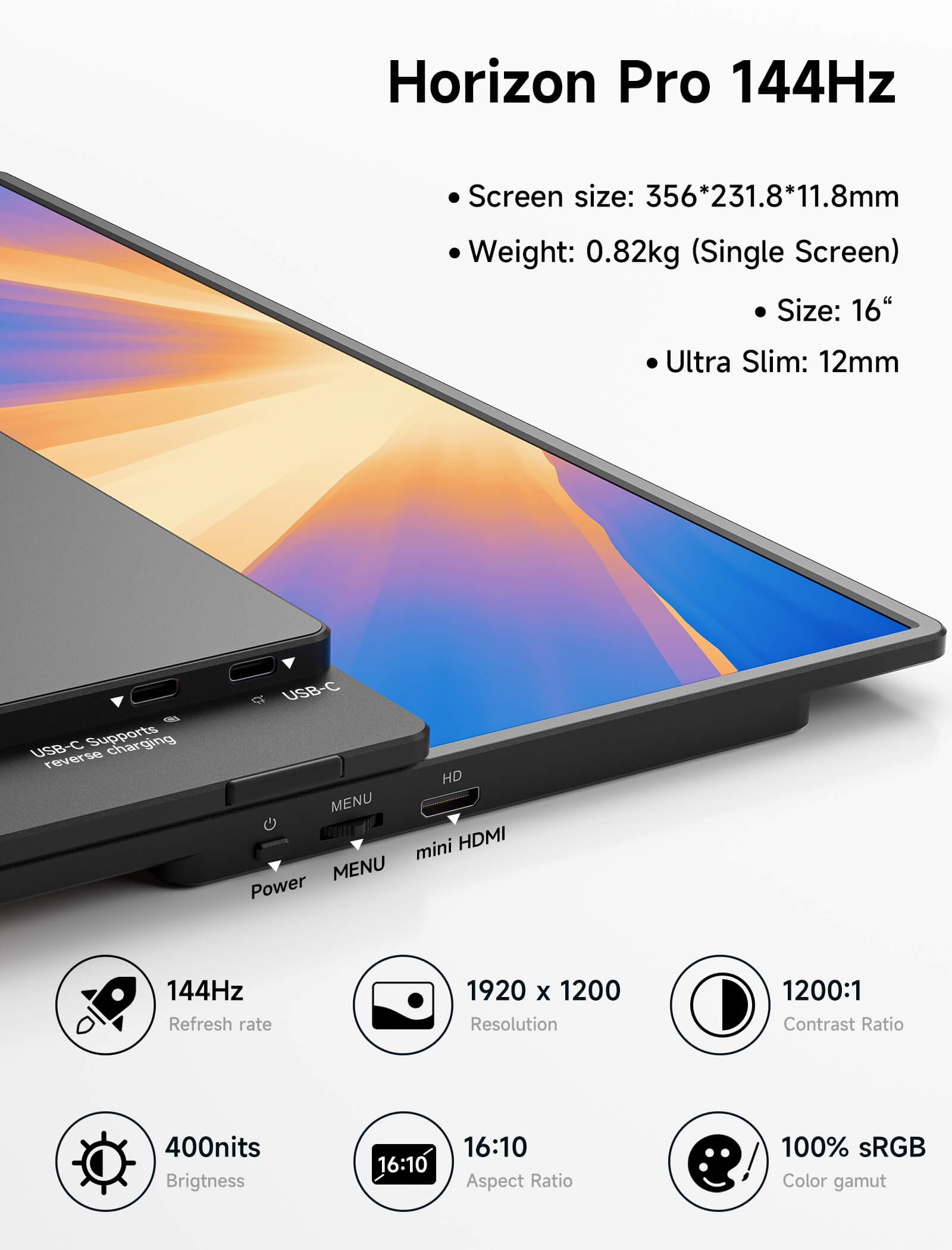 #style_flipgo horizon pro 144Hz