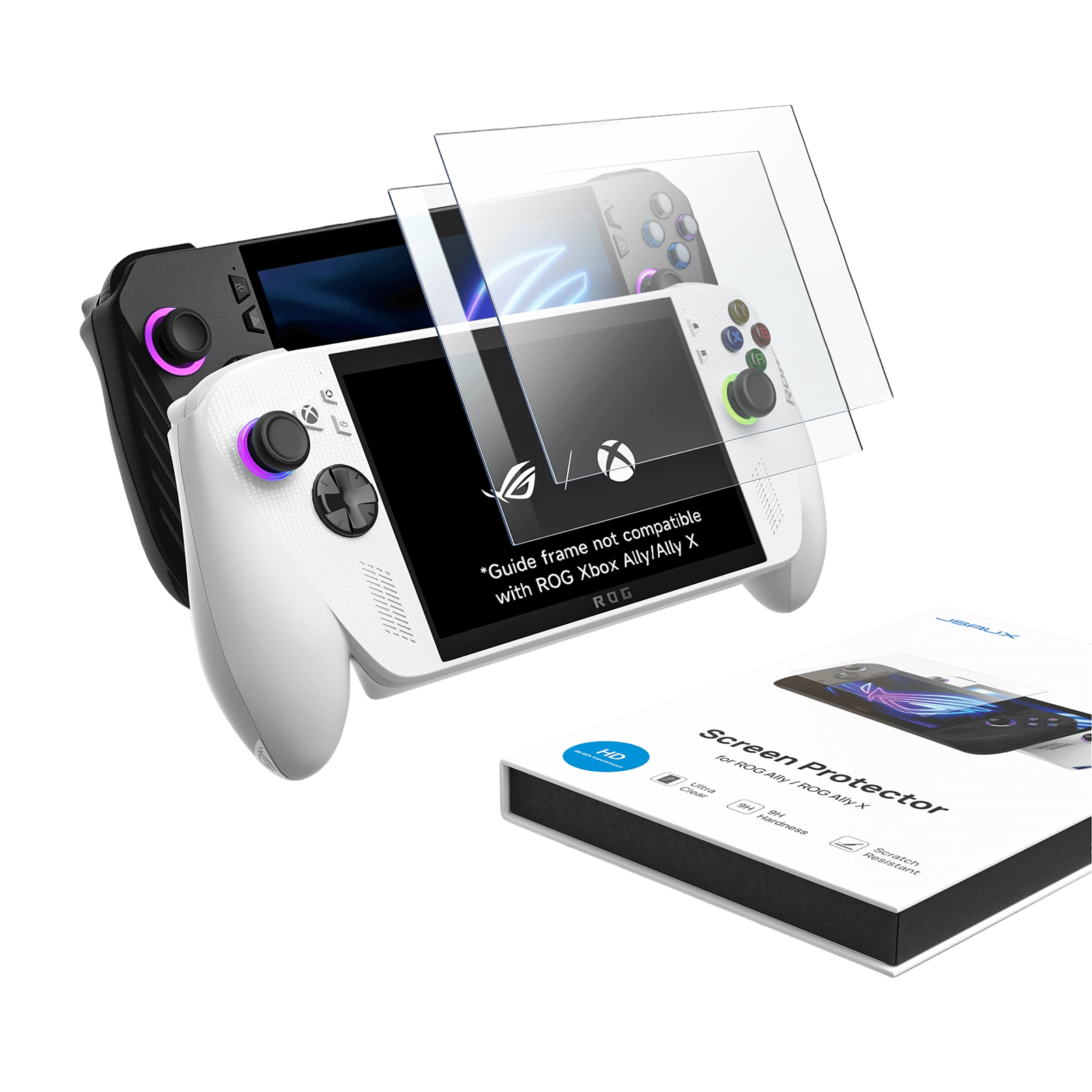 ROG Ally & ROG Xbox Allyシリーズ用HD強化ガラススクリーン