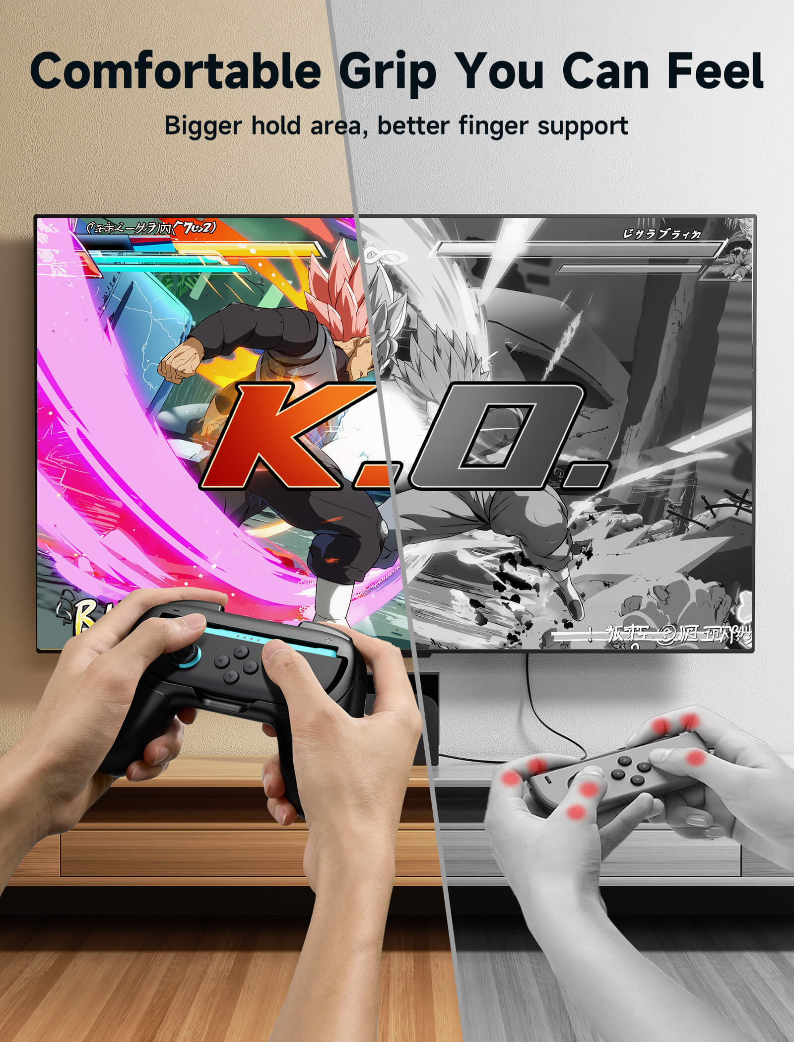 JoyVerse | Single Joy-Con Grip for Switch 2