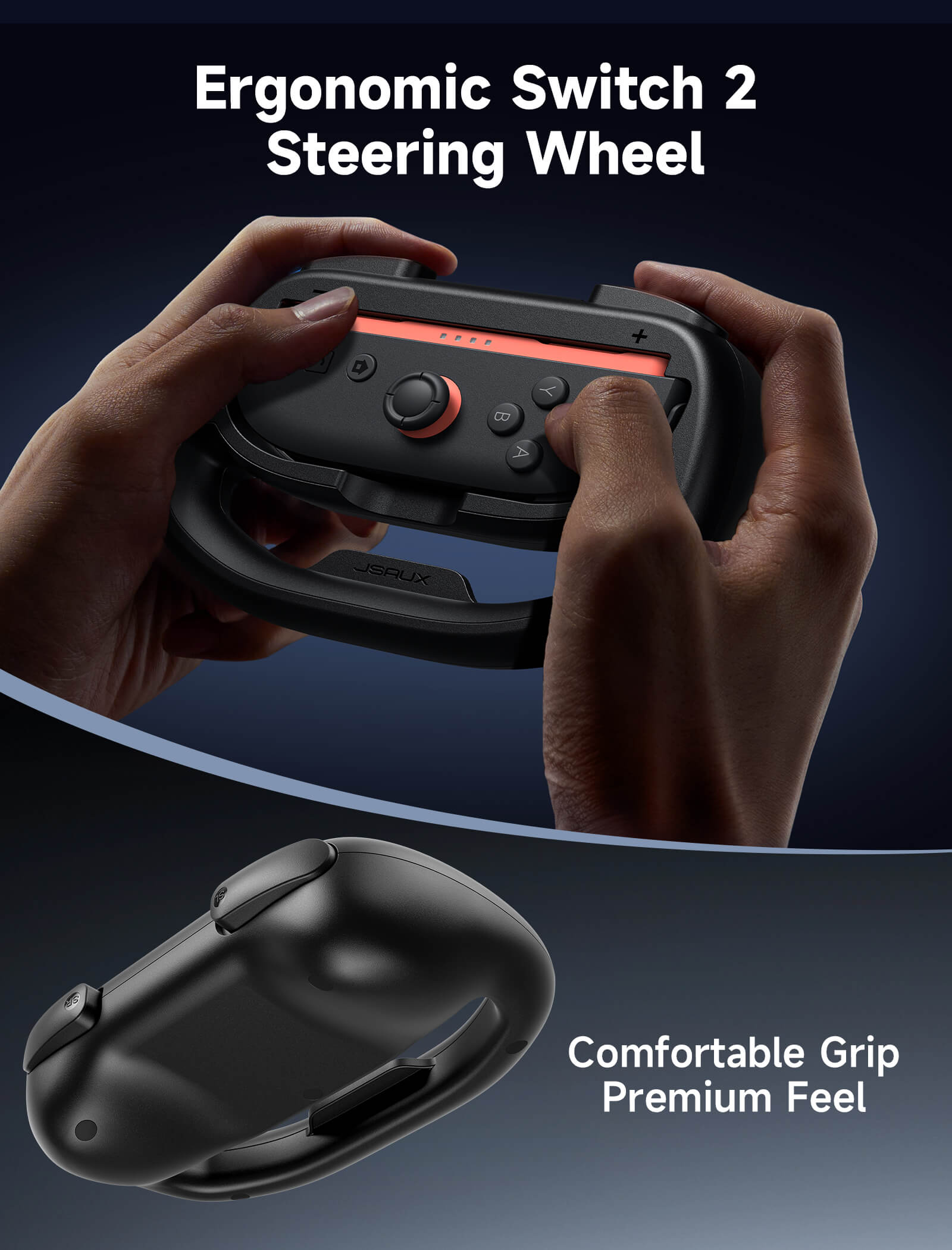 Switch 2 赛车方向盘
