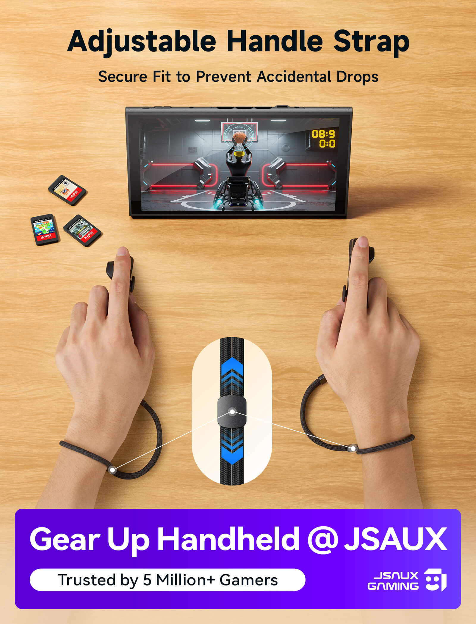 Joy-Con Mouse Mode Wrist Strap for Switch 2
