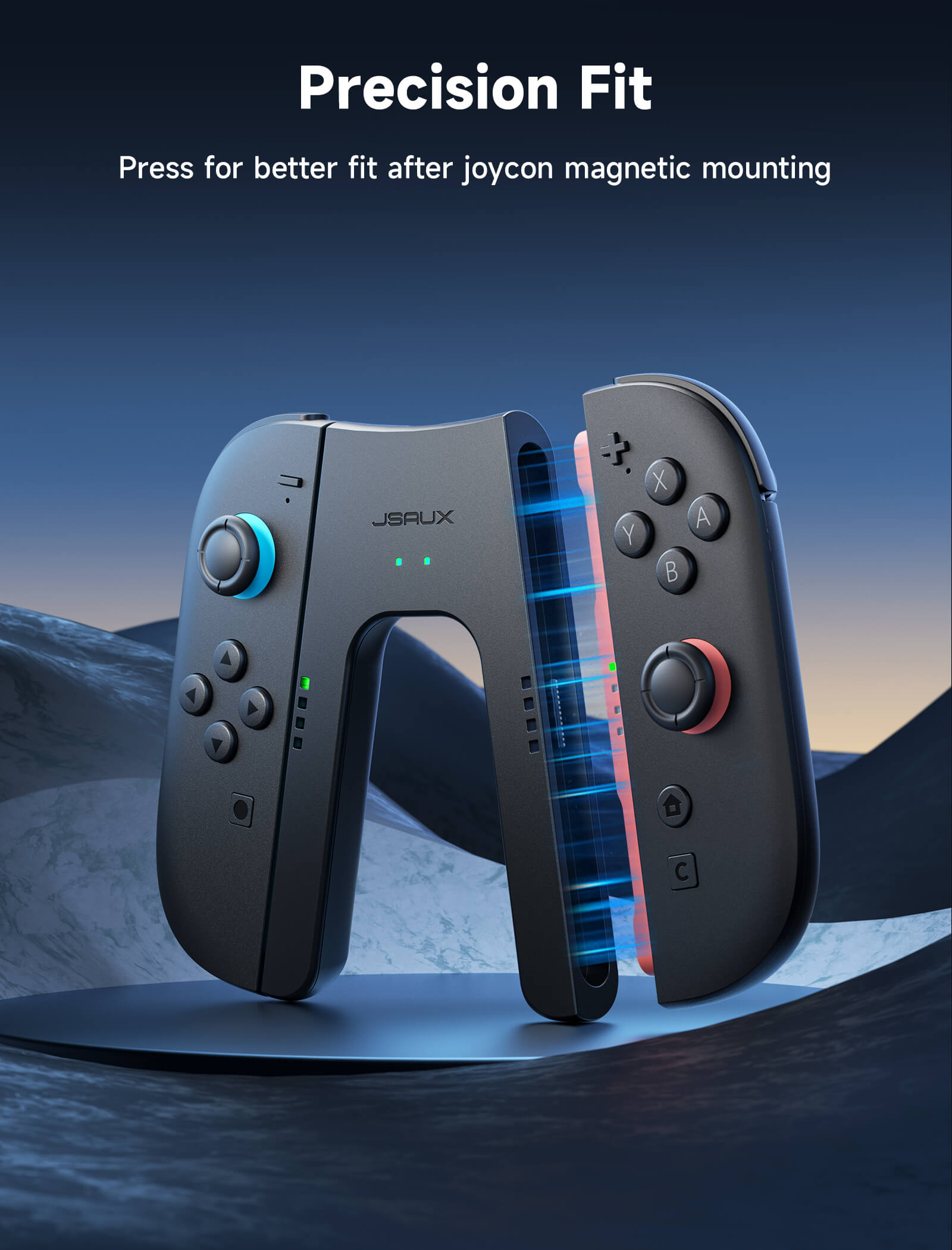 JoyVerse Joy-Con Switch 2 充电手柄