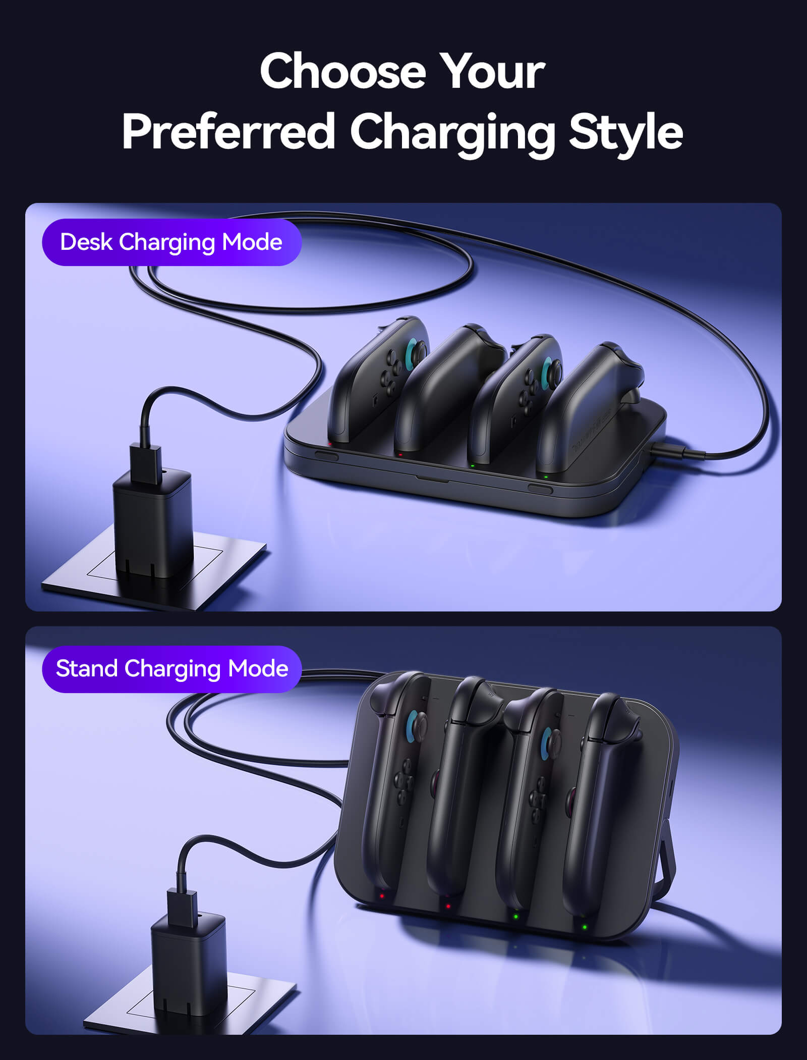 Joy-Con Charging Station for Switch 2
