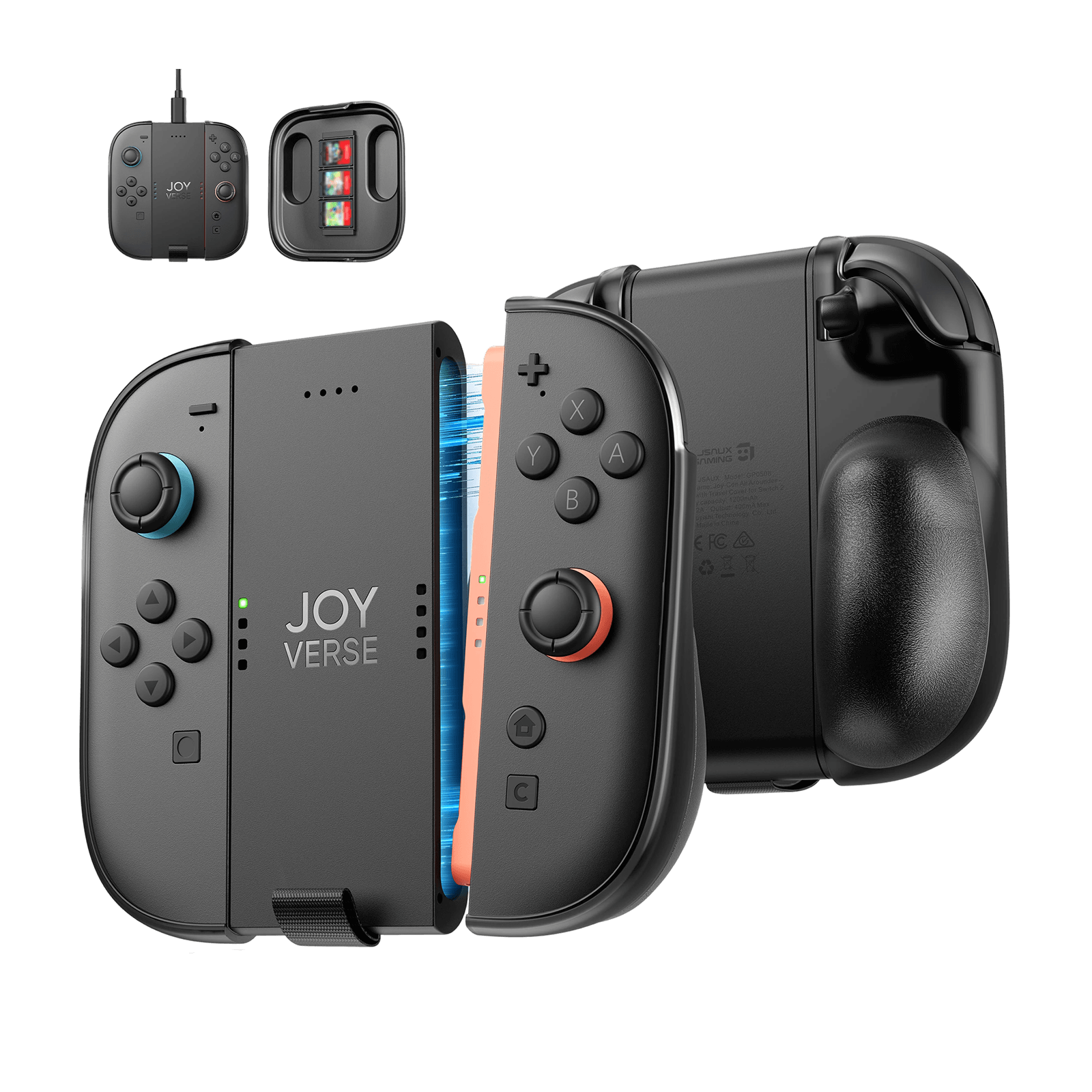 Joy-Con All Arounder | GripCase with Travel Cover for Switch 2