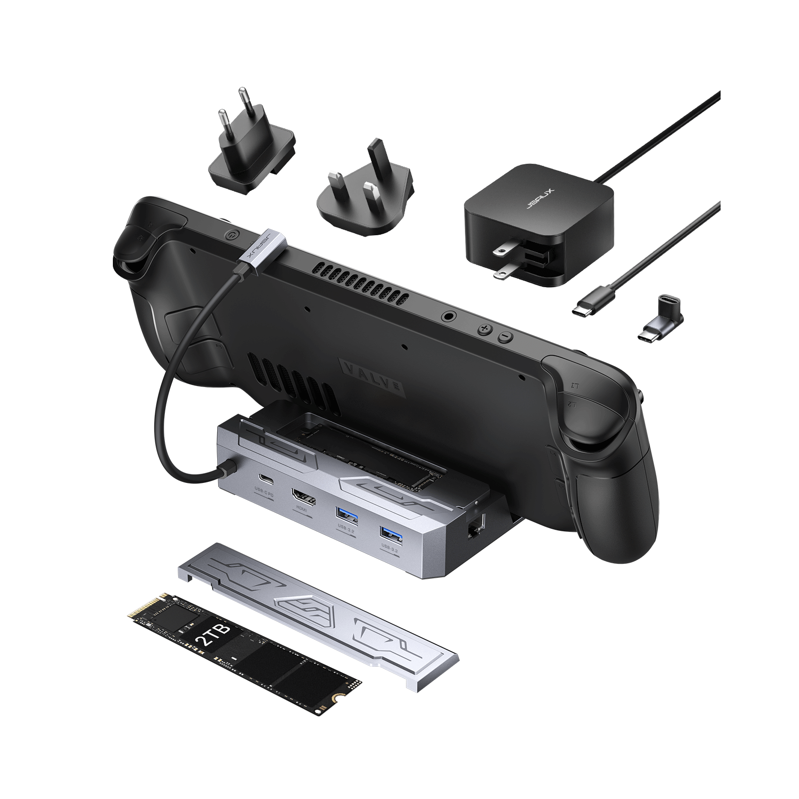 #size_hb0604 & 2tb ssd & 65w charger set