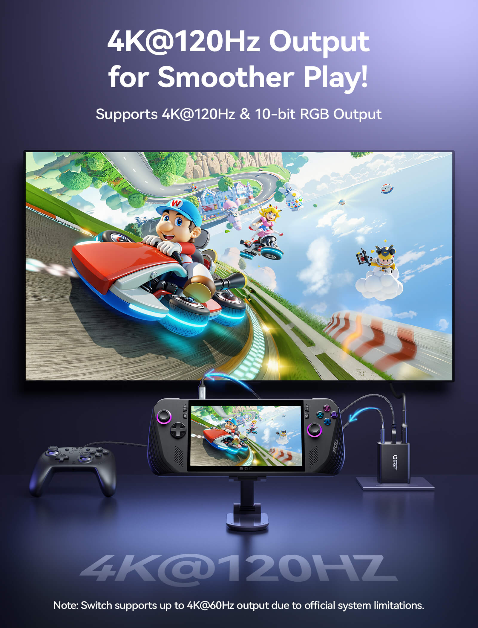 OmniCentro Charger Dock for Switch 2