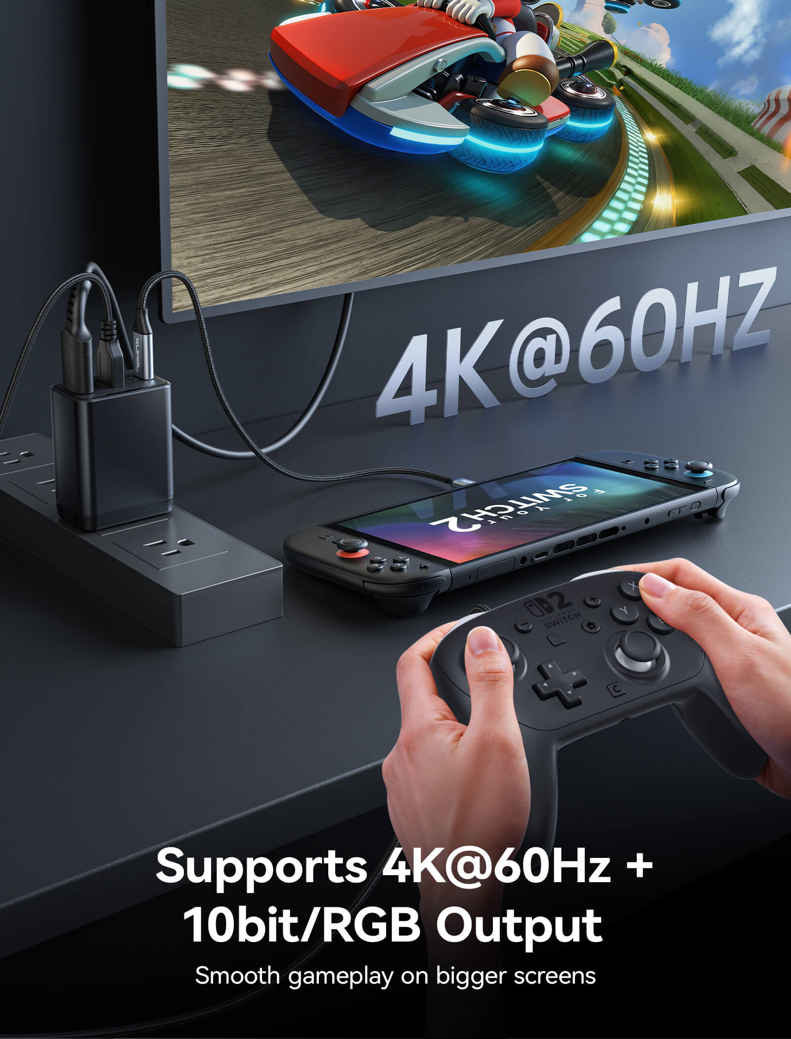 OmniCentro Charger Dock for Switch 2