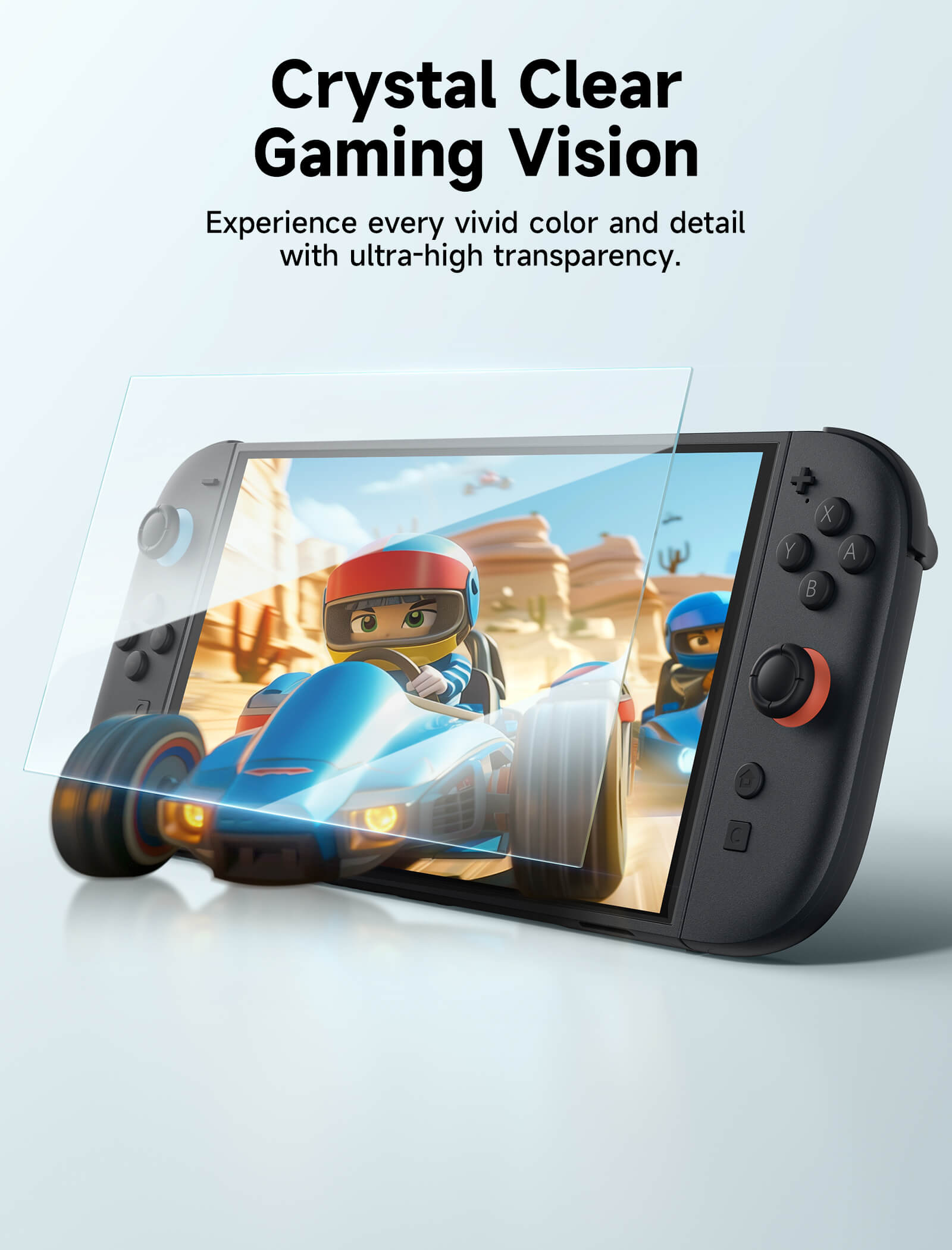 Switch 2 高清钢化玻璃屏幕保护膜
