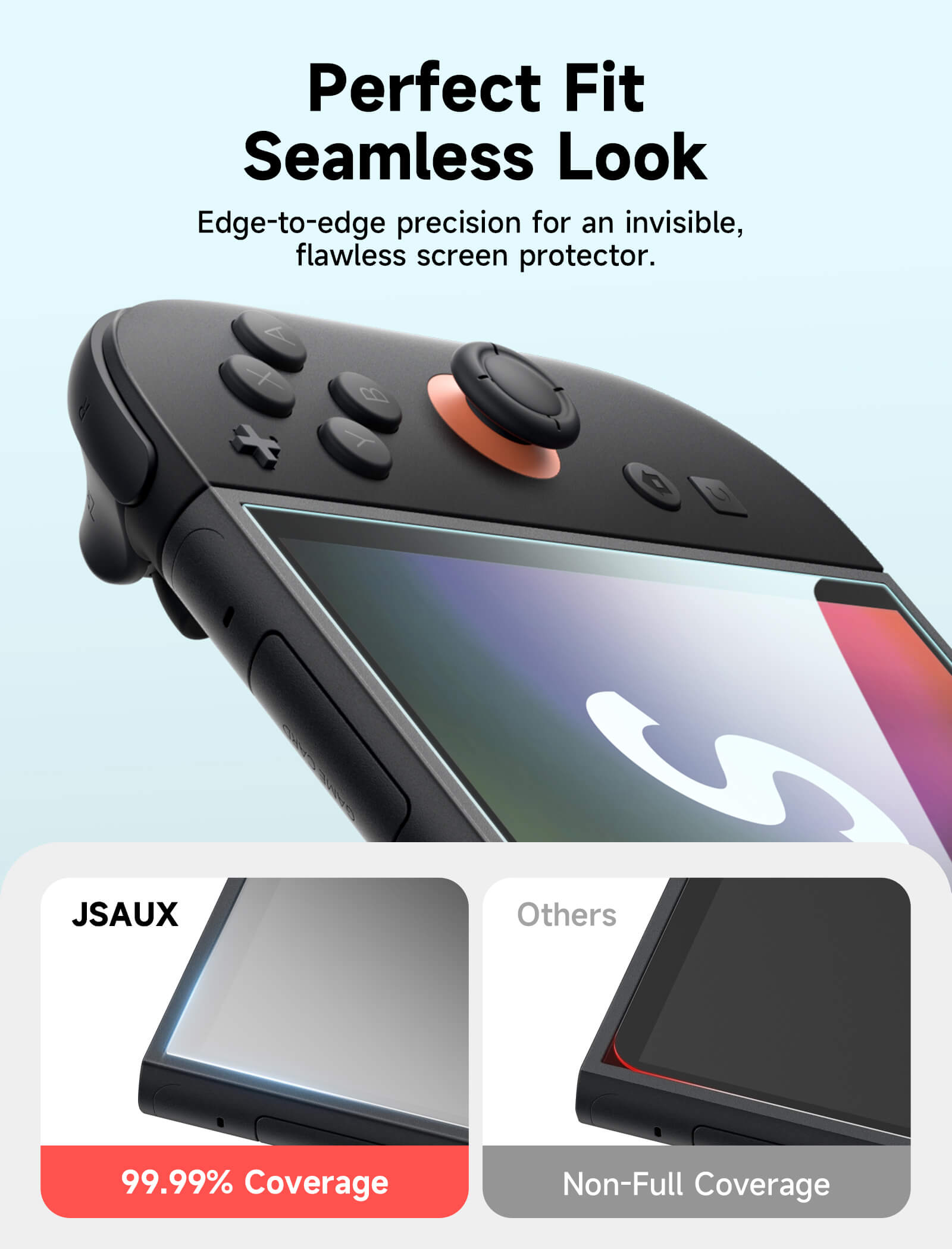 Switch 2 高清钢化玻璃屏幕保护膜