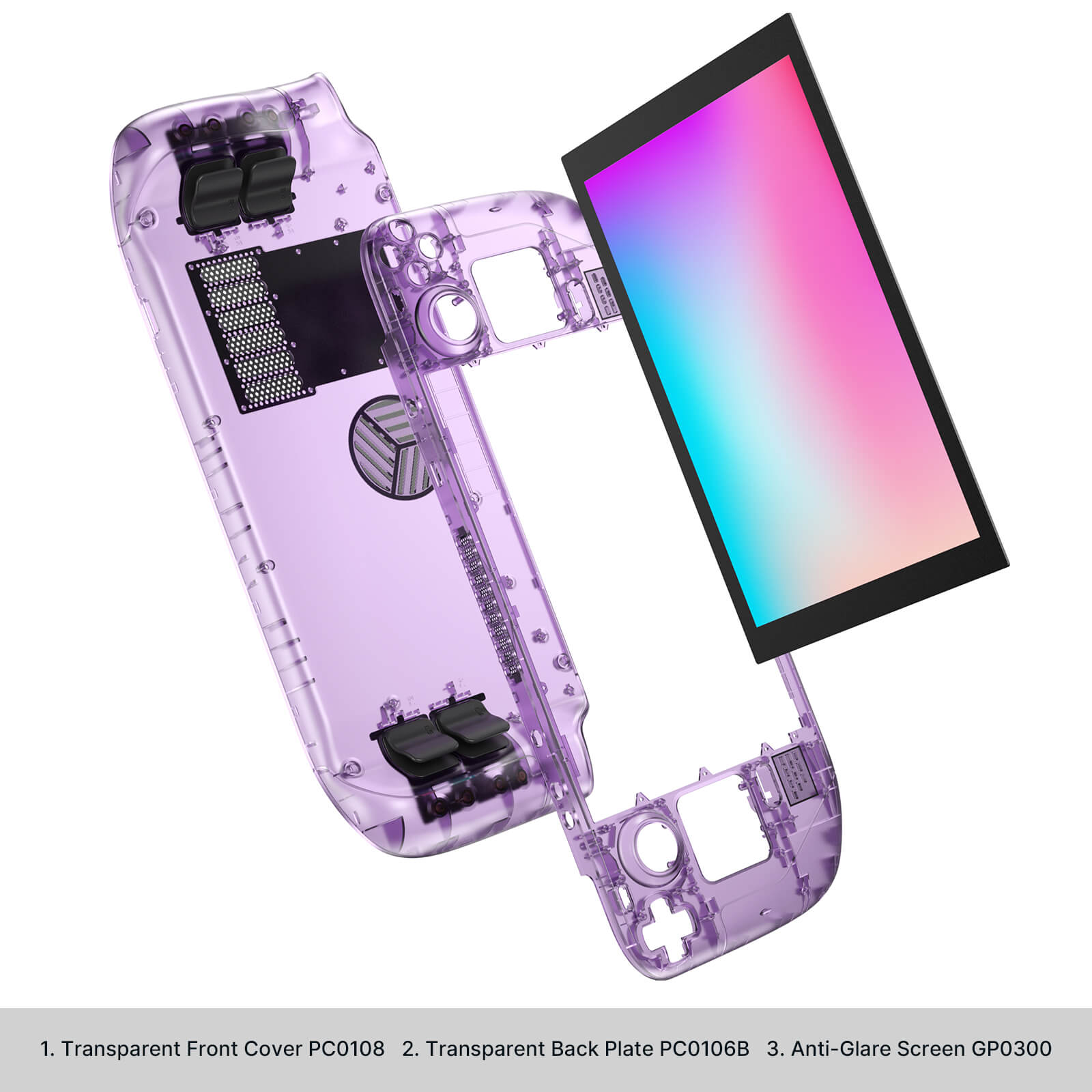 #size_front cover & back plate vents & anti-glare screen