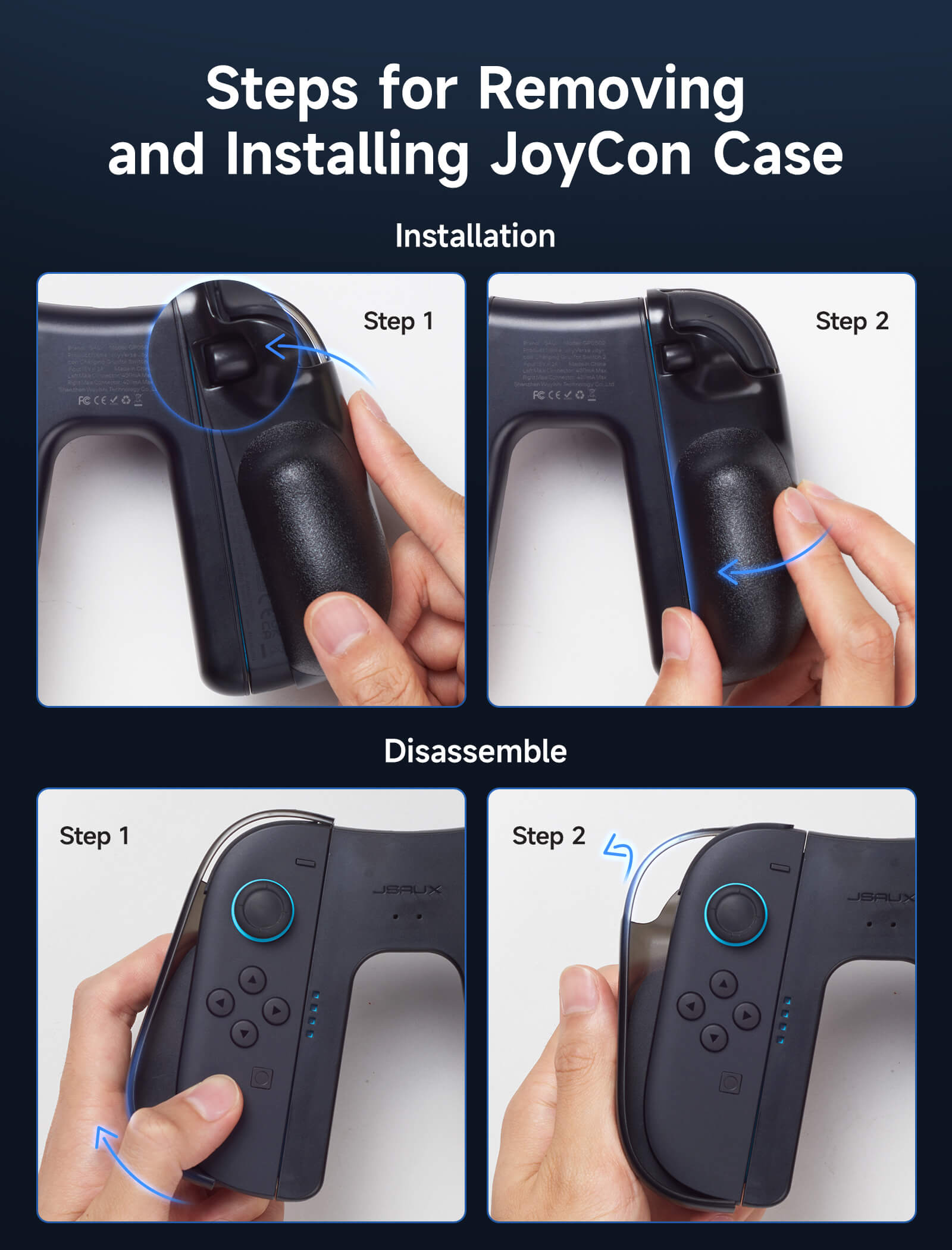 JoyVerse Series Dual Joy-Con Grip for Switch 2