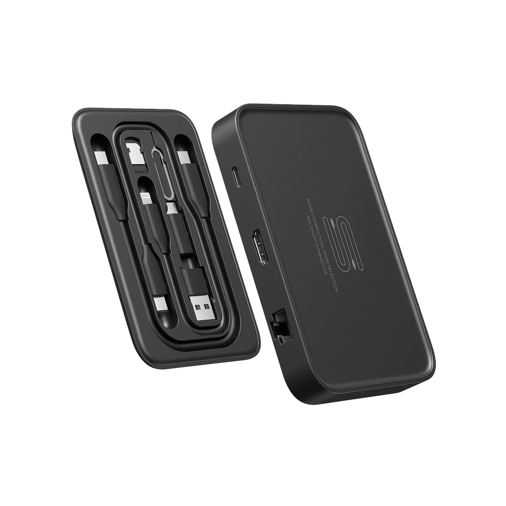 OmniCase Pro: The 1st USB-C Hub Combined w/ Electronic Organizer