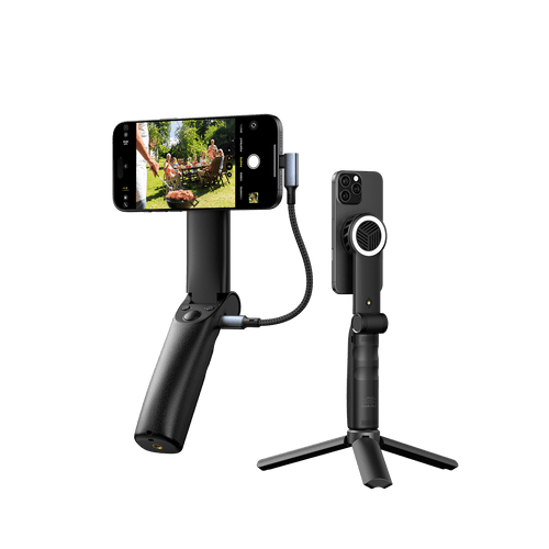 MagCool OmniGrip: Magnetic Cooling Multi-functional Shooting Handle