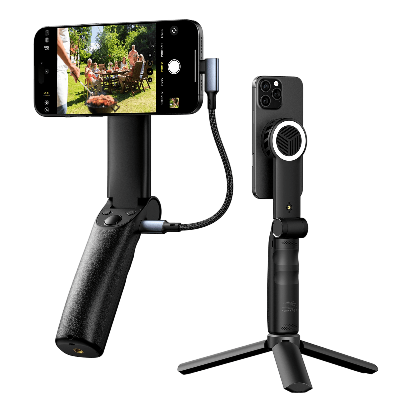 MagCool OmniGrip: 磁気冷却多機能シューティングハンドル
