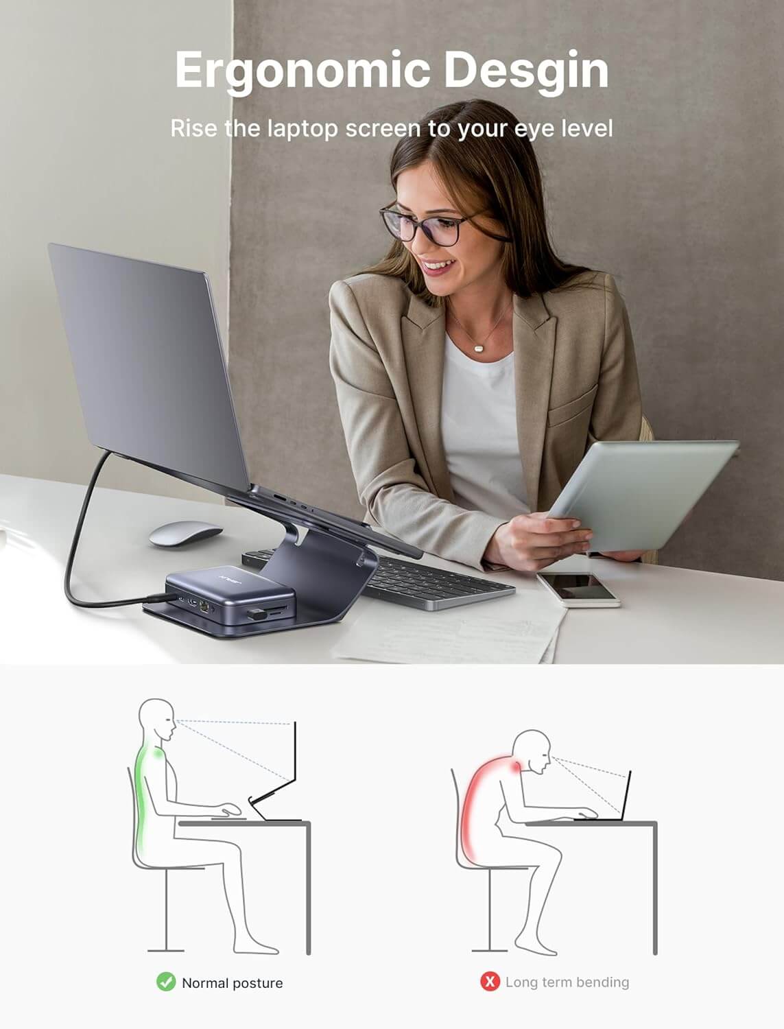 Docking Station#style_omnicase 2 with stand