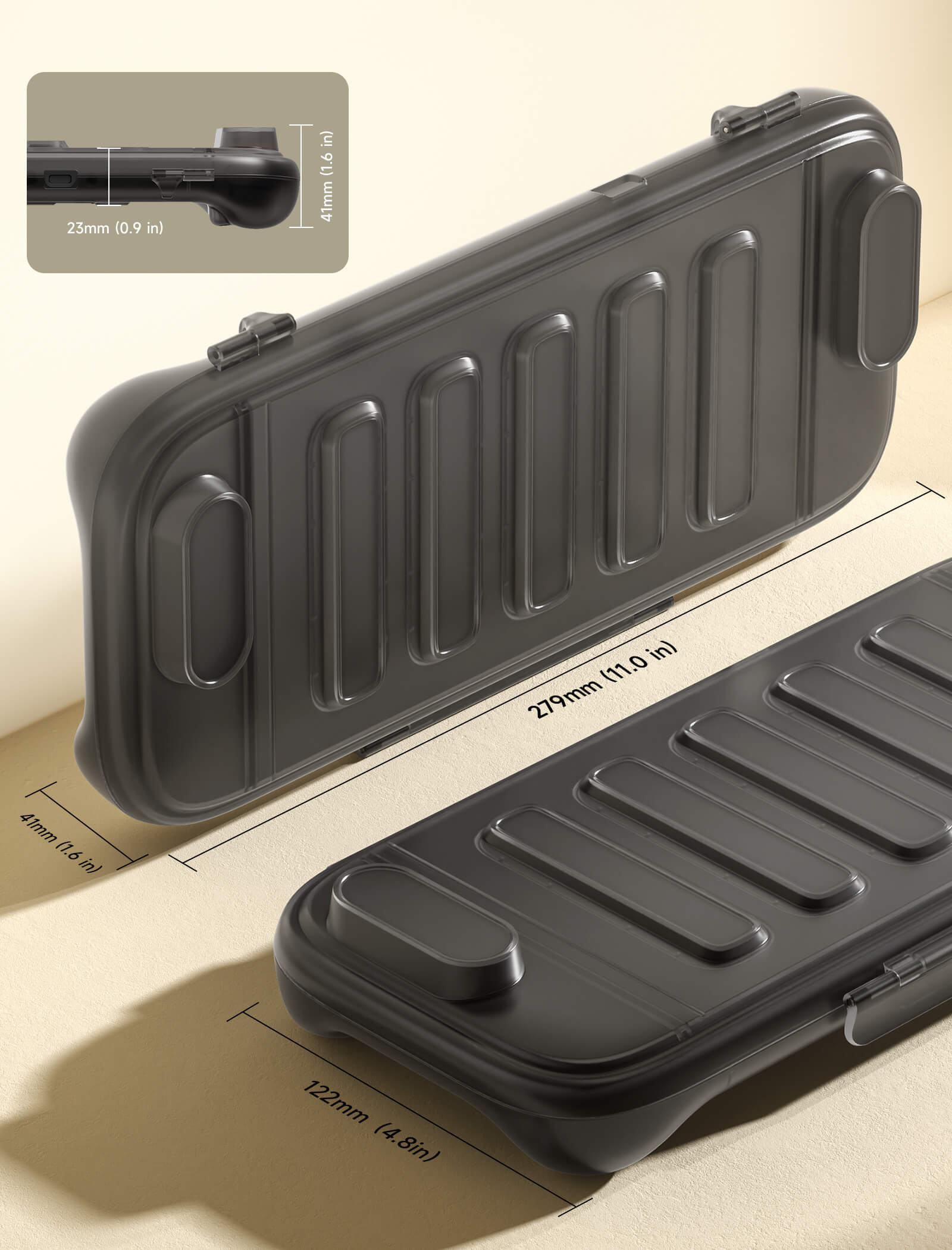 Shock-Absorbent Storage Case for Switch 2