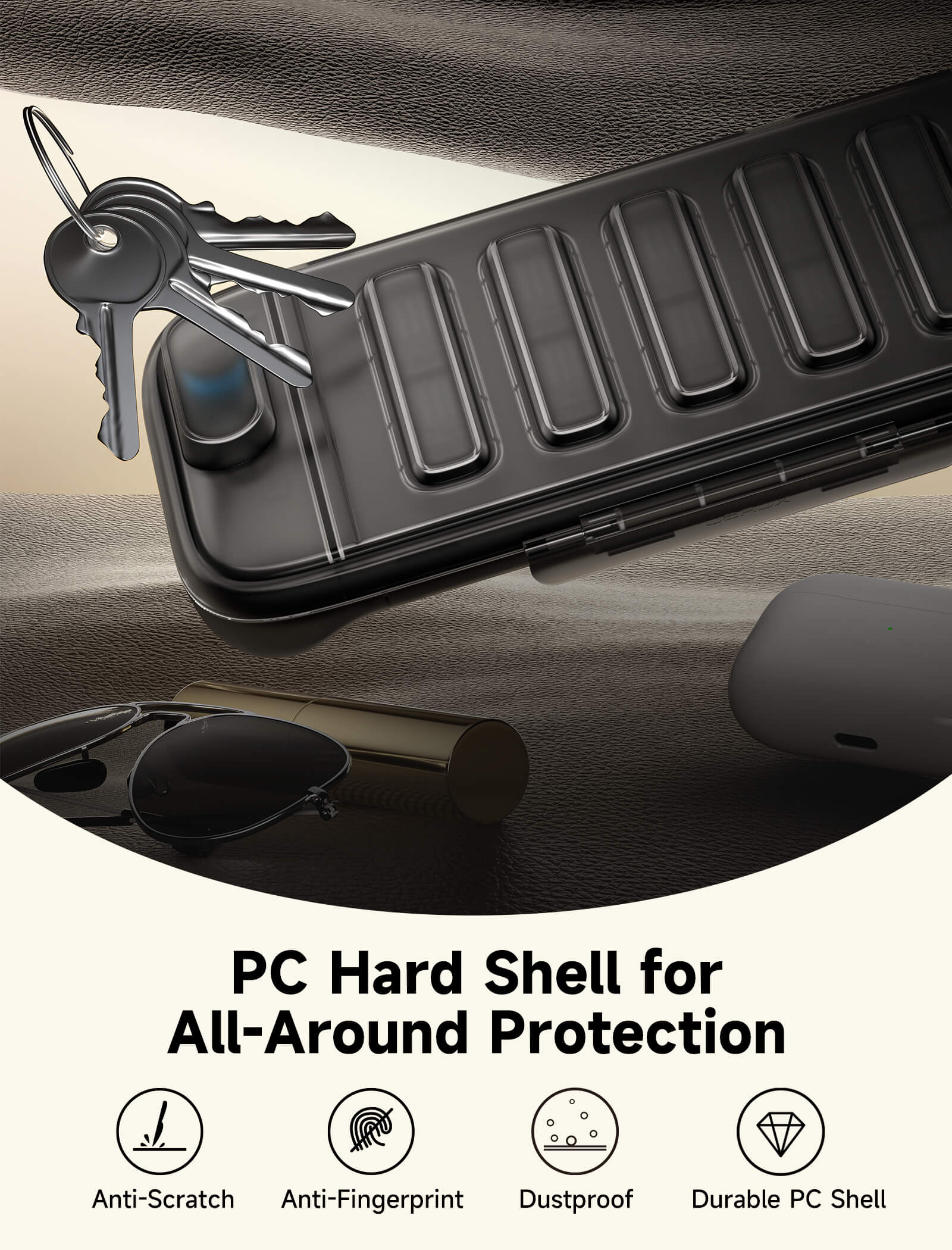 Shock-Absorbent Storage Case for Switch 2