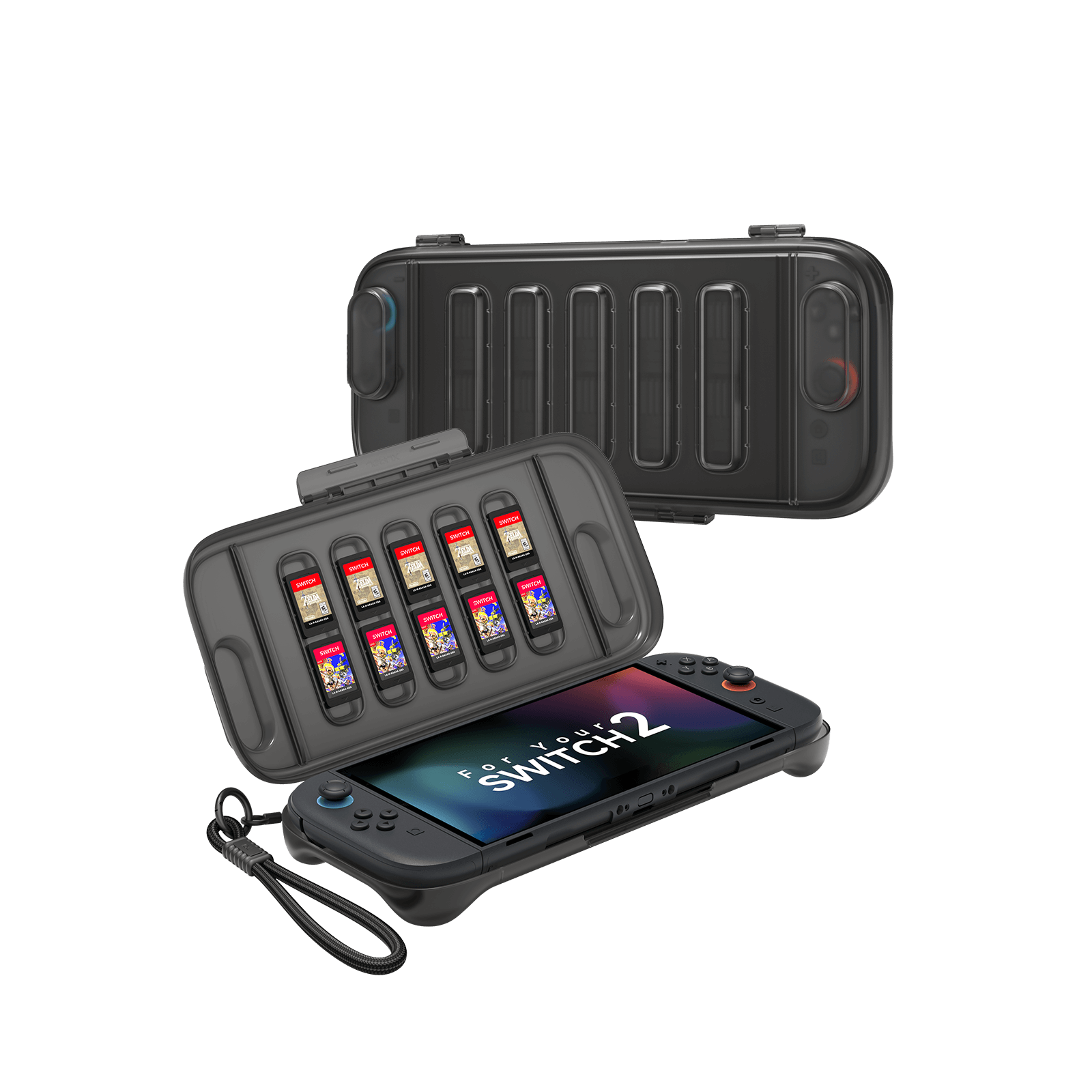 Shock-Absorbent Storage Case for Switch 2