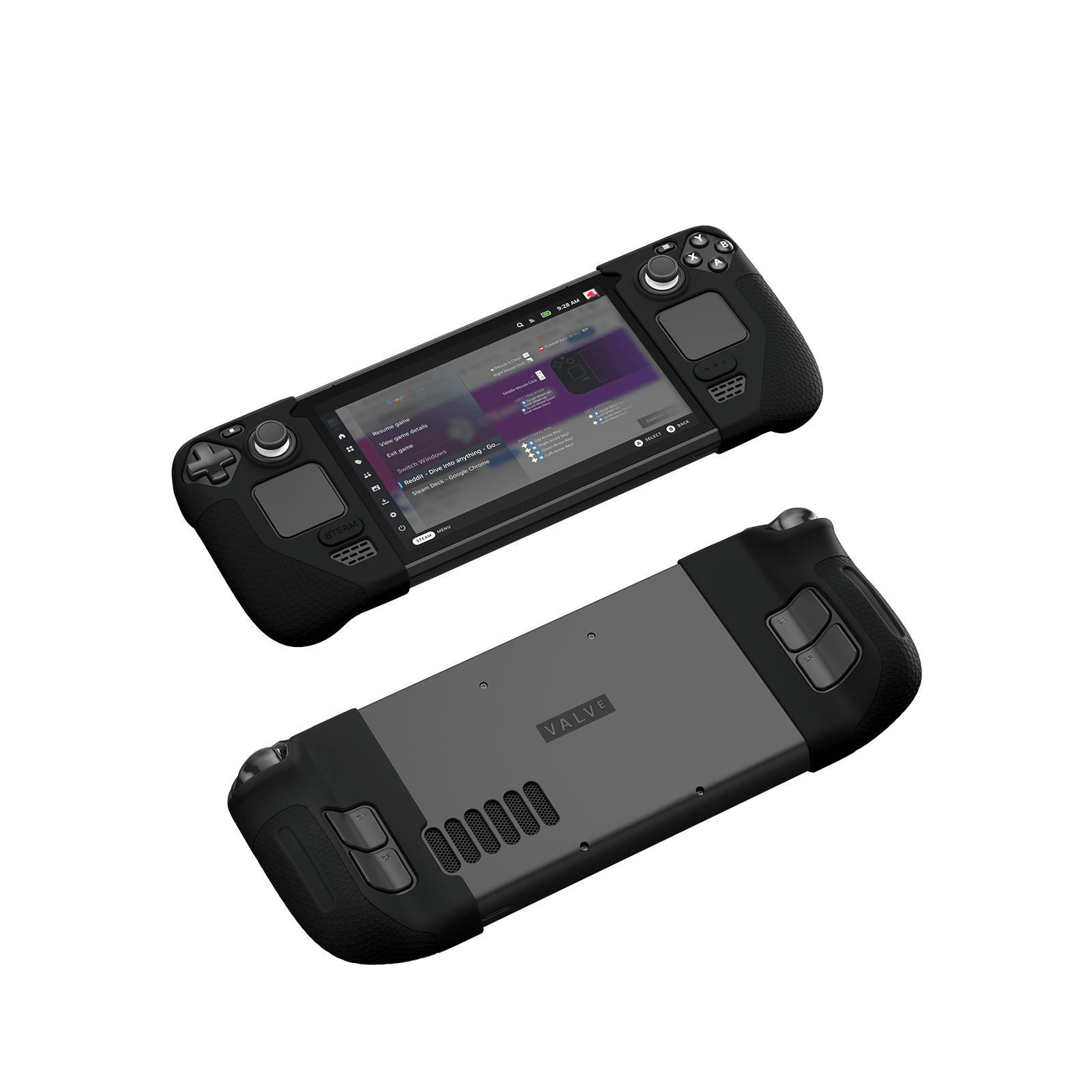 スチームデッキLCDおよびOLED用シリコングリップ