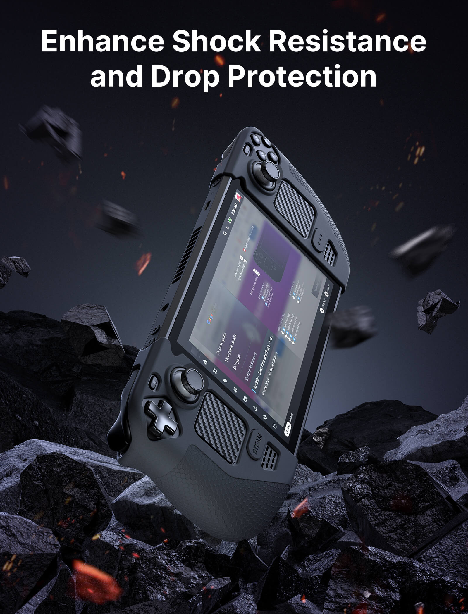 Silicone Grip for Steam Deck/OLED #style_black