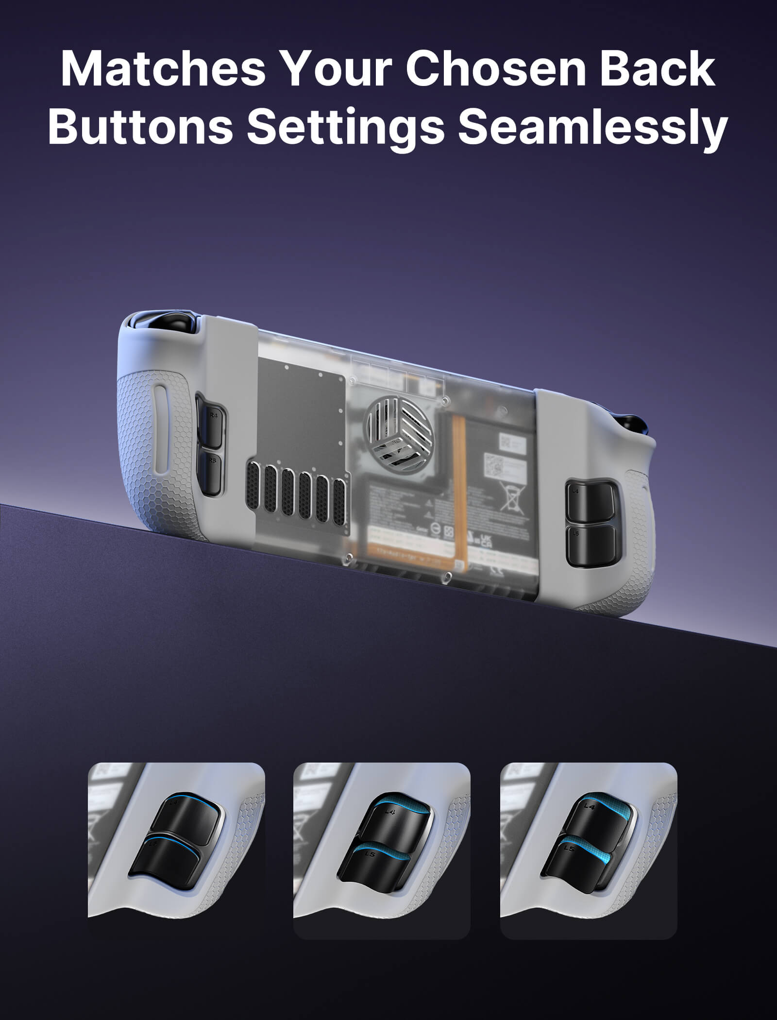 Silicone Grip for Steam Deck/OLED #style_grey